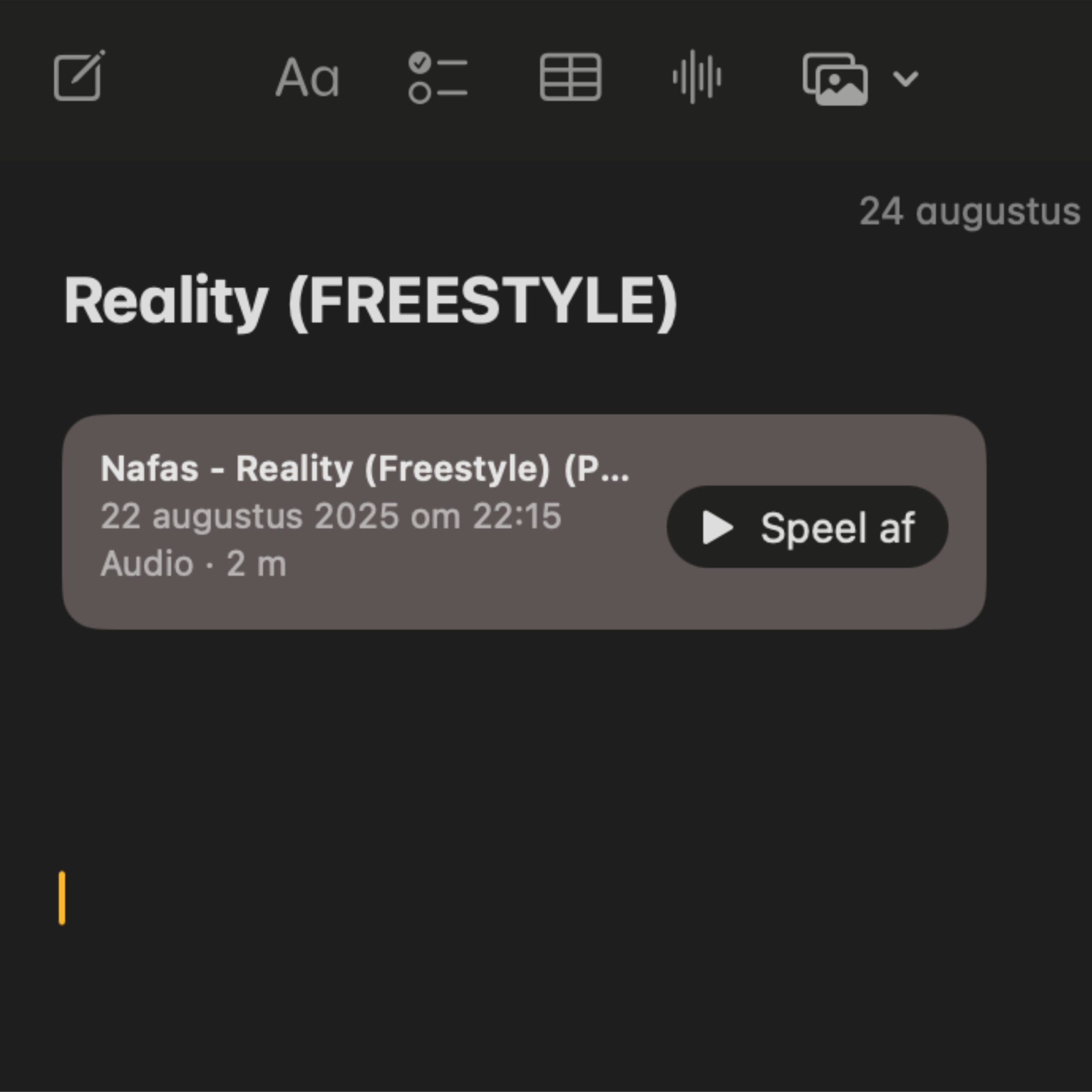 Nafas – Reality (Freestyle)
